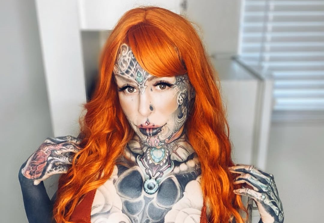 Tattooed influencer Cigno spent £156,000 transforming her body into a bold work of art, defying trolls and stereotypes to create her powerful and unforgettable look.