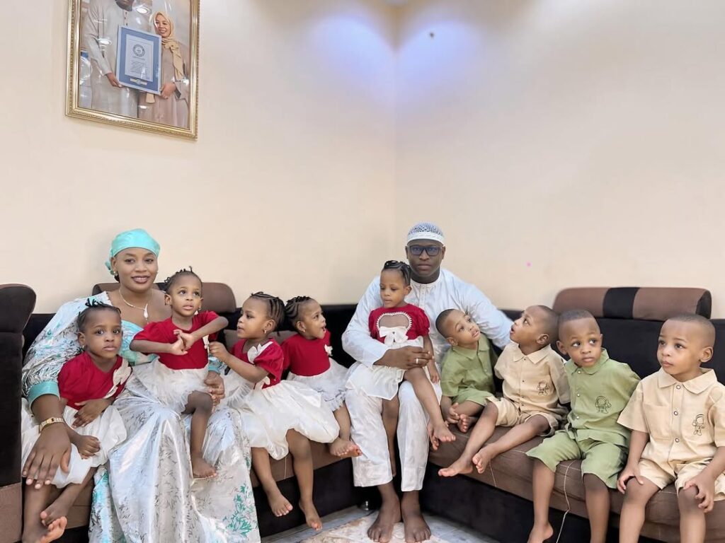 World’s only surviving nonuplets cost parents £4,500 a month to raise - with 80 loaves of bread a week and 50 fruits, the family relies on help to keep up.