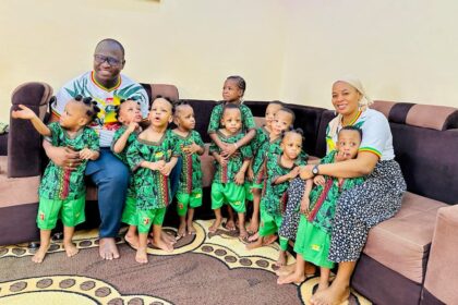 World’s only surviving nonuplets cost parents £4,500 a month to raise - with 80 loaves of bread a week and 50 fruits, the family relies on help to keep up.