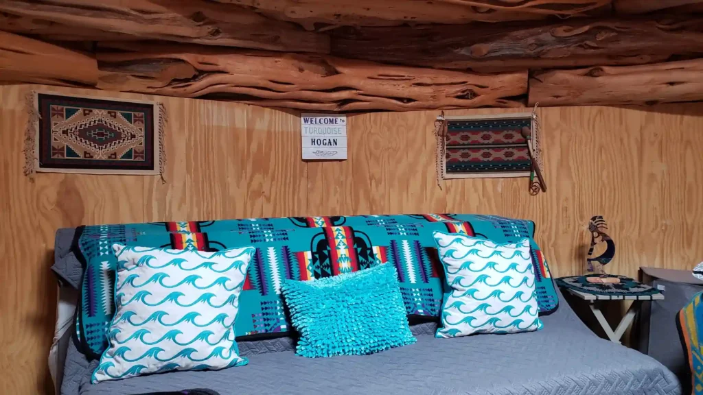 Stay off-grid in a traditional Navajo earthen home in Monument Valley with desert views, native hospitality, and a rustic yet charming experience from just £127 a night.