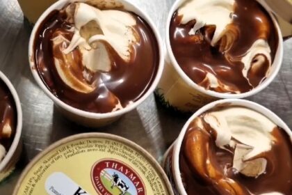 A cheekily named Knickers ice cream is turning heads in Retford - the £3.95 treat blends peanut, caramel and chocolate in a nod to the classic Snickers bar.
