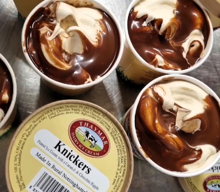 A cheekily named Knickers ice cream is turning heads in Retford - the £3.95 treat blends peanut, caramel and chocolate in a nod to the classic Snickers bar.