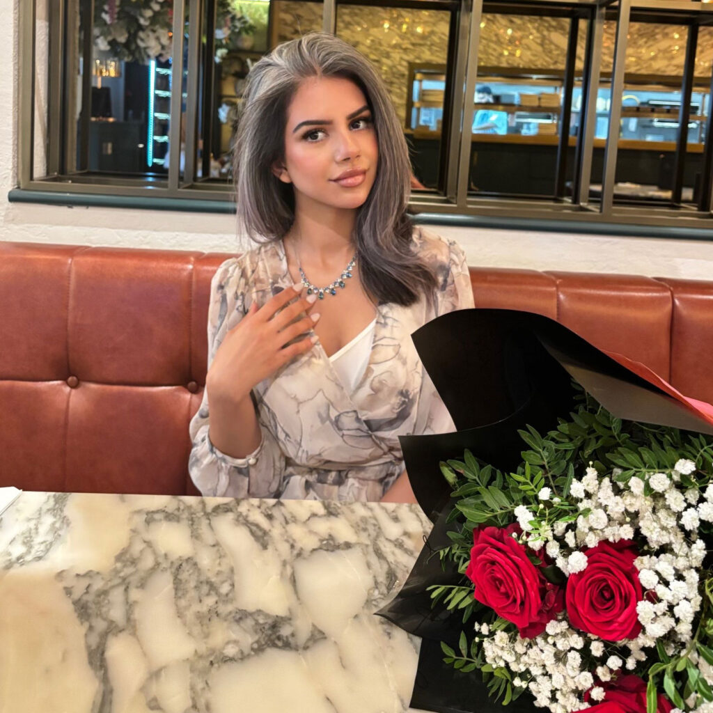 Zara Younas went viral after embracing her grey hair at 24 - first spotted at age 13, she now flaunts her silver locks with pride despite online hate and praise alike.