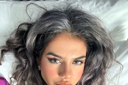 Zara Younas went viral after embracing her grey hair at 24 - first spotted at age 13, she now flaunts her silver locks with pride despite online hate and praise alike.