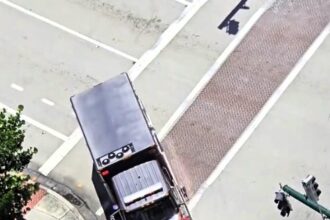 An ambulance driver in Florida went viral for imitating a siren with his voice after the real one broke, shouting “wee woo” as he drove, sparking laughter online.