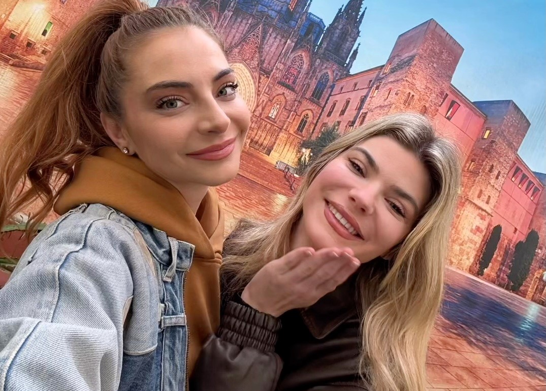 Model Pilar Sarrión went viral after discovering her Airbnb's “cathedral view” in Barcelona was a cardboard print, joking it cost €500 a night before clarifying it was a prank.