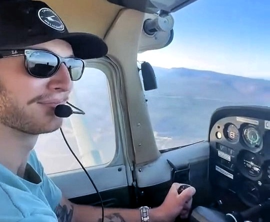 A pilot in British Columbia narrowly avoided a crash after a trainee plane cut in during landing at an uncontrolled airport, prompting a viral video and online shock.
