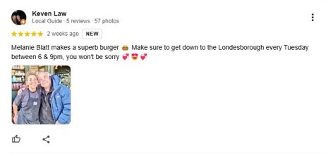 Social media comment on the post of Melanie Blatt’s gastropub faces criticism for reheated dishes and slow service, but her £20 burgers still earn praise from fans at The Londesborough in north London.