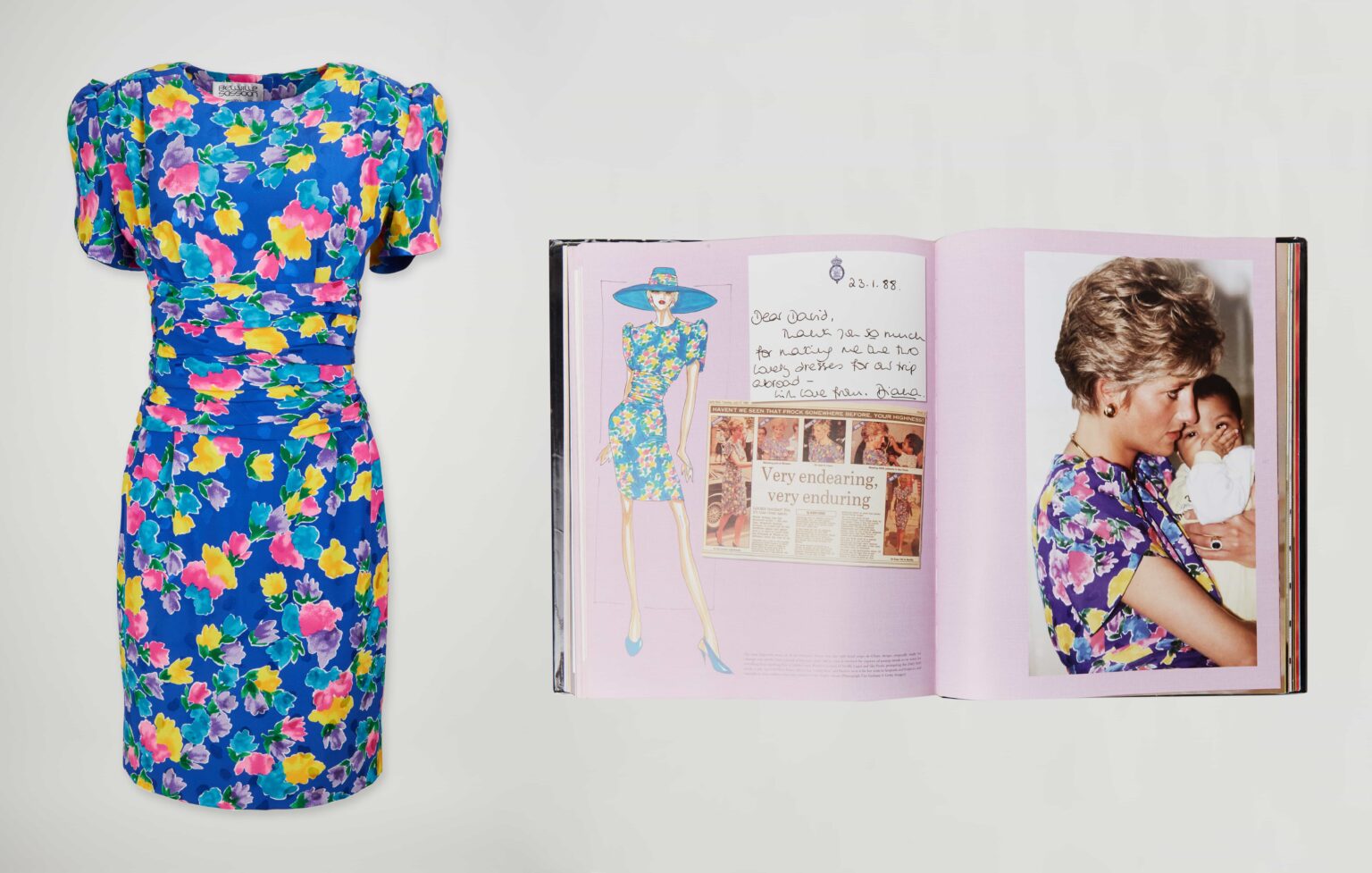 Own a piece of royal history as Princess Diana’s iconic outfits and royal treasures go to auction June 26 with prices starting at just £110 in Beverly Hills.