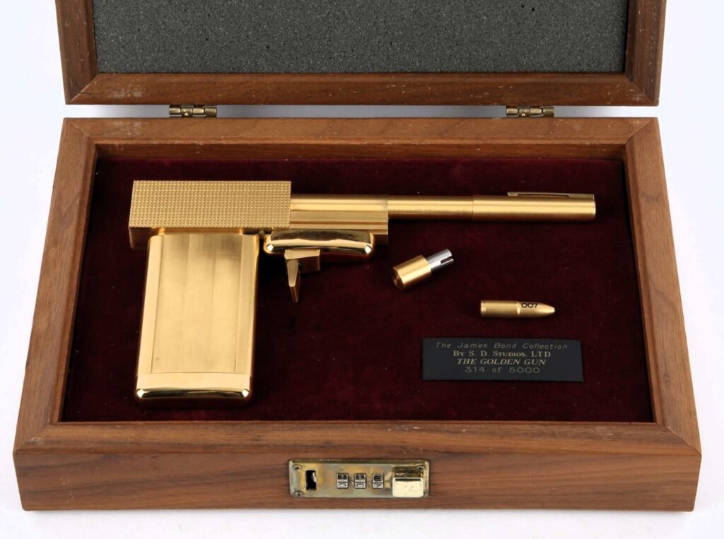 A rare James Bond attaché case with spy gadgets from From Russia With Love is up for auction on May 29, expected to fetch up to £25,000 at Ewbank’s in Surrey.