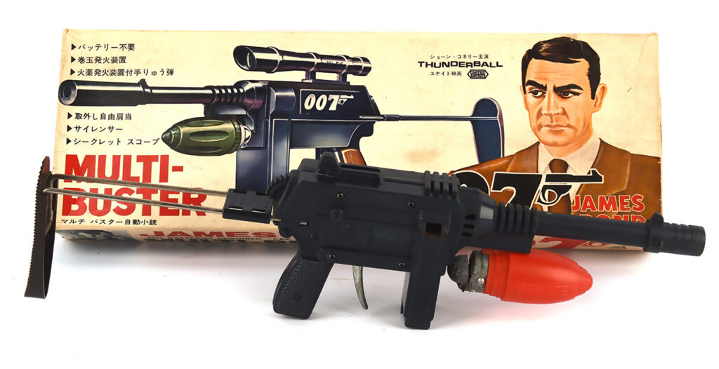 A rare James Bond attaché case with spy gadgets from From Russia With Love is up for auction on May 29, expected to fetch up to £25,000 at Ewbank’s in Surrey.
