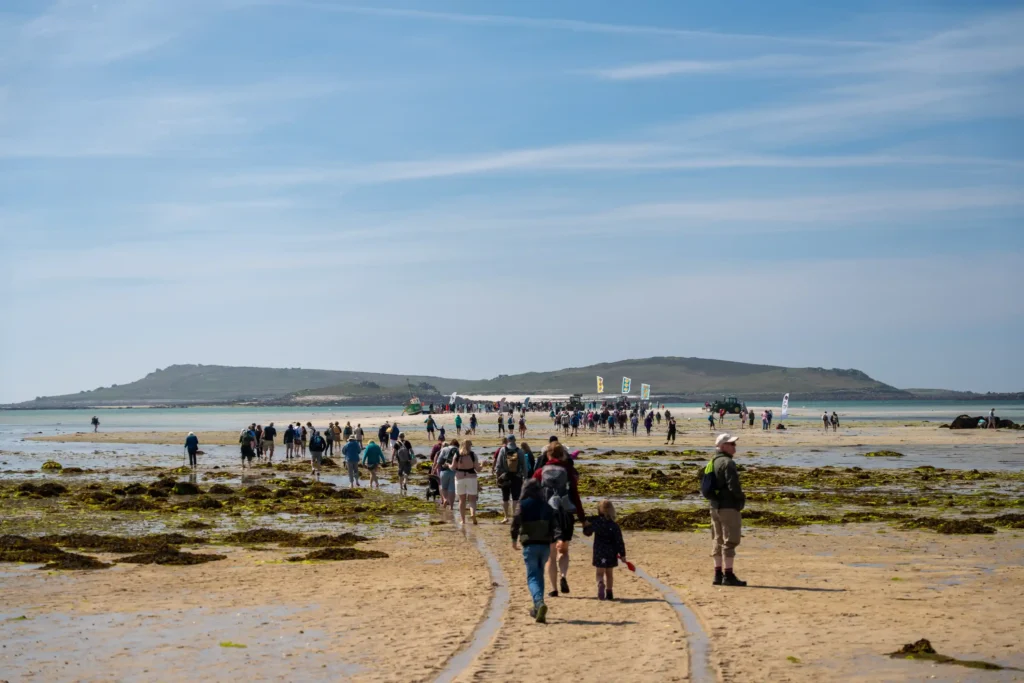A festival on a sandbar between Tresco and Bryher lasted just 90 minutes before the sea returned. The Low Tide Event drew hundreds for music, food and unforgettable views.