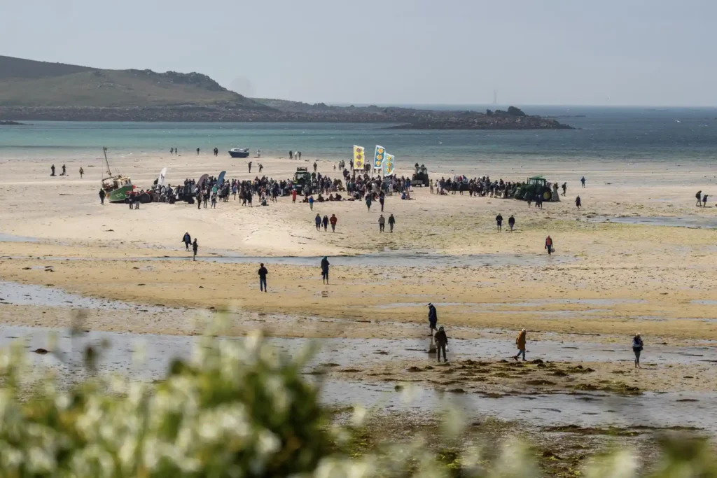 A festival on a sandbar between Tresco and Bryher lasted just 90 minutes before the sea returned. The Low Tide Event drew hundreds for music, food and unforgettable views.