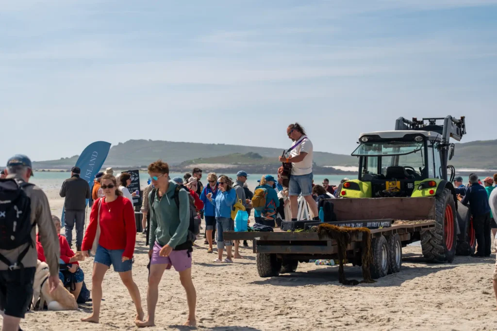 A festival on a sandbar between Tresco and Bryher lasted just 90 minutes before the sea returned. The Low Tide Event drew hundreds for music, food and unforgettable views.