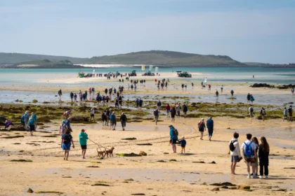 A festival on a sandbar between Tresco and Bryher lasted just 90 minutes before the sea returned. The Low Tide Event drew hundreds for music, food and unforgettable views.