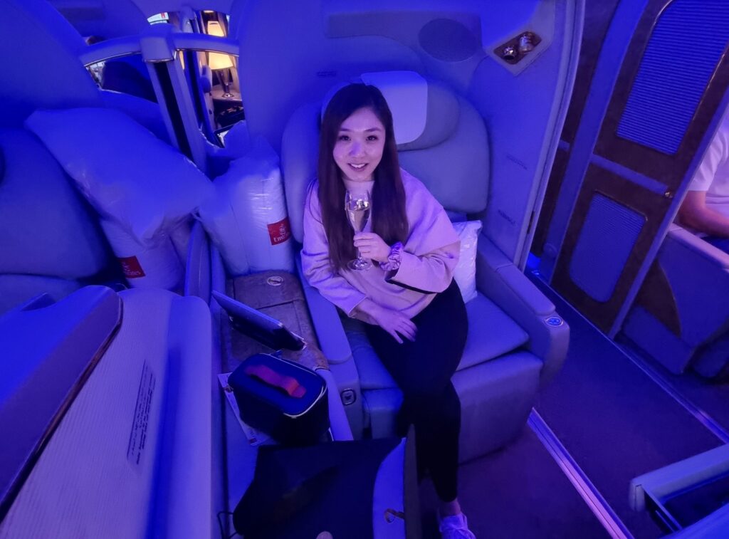 Elaine Poon shares her viral hack to get the best plane seats without paying extra by checking in late on budget airlines like Ryanair and EasyJet for prime spots.