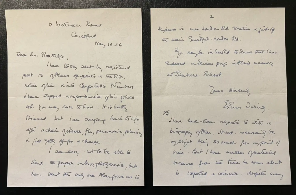 Rare Alan Turing papers, including his PhD thesis and groundbreaking computing works, rescued from a loft, are expected to fetch over £100,000 at auction this June.