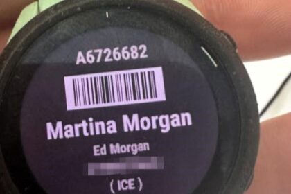 Swimmer Martina Morgan lost her Garmin watch at sea off Tenby - only for it to be found 150 miles away in Ireland three weeks later by a beach artist who traced her.