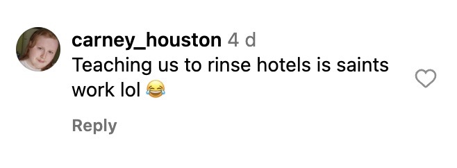 Social media comment on the post of Elliot Jeory went viral for sharing cheeky hotel money saving hacks like taking tea, loo roll and filling bottles with toiletries, sparking both praise and criticism online.