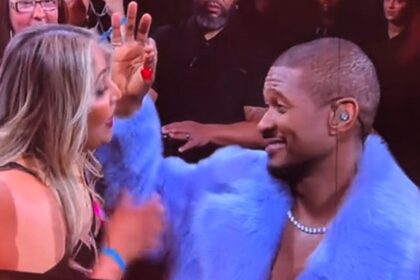 Usher accidentally tried to feed a cherry to a fan allergic to them during his O2 Arena show, sparking laughs as he joked and sang through the awkward moment.
