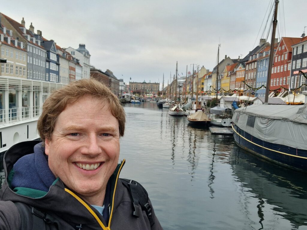 Vicar Chris Lion visited three countries in one day for meals, enjoying breakfast in the UK, lunch in Sweden, and dinner in Denmark, all for just £145 in 14 hours.