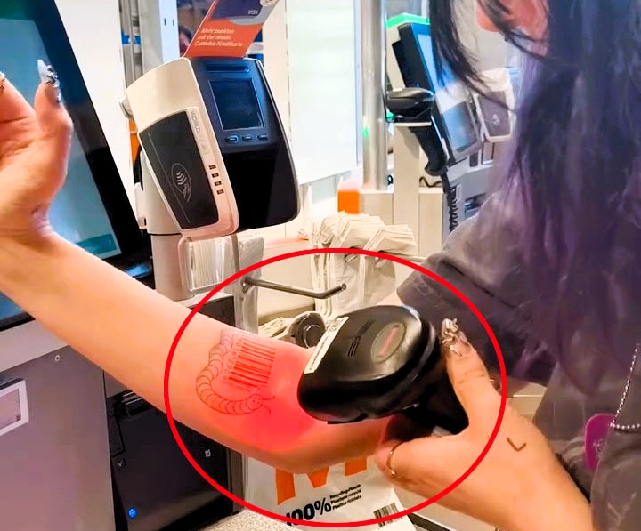 A woman’s Red Bull barcode tattoo went viral after it successfully scanned at a self-checkout, stunning millions online and proving body art can be both fun and functional.