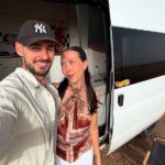 Lauren and Louis spent £16,000 converting a Ford Transit into a retro home-on-wheels. With no prior experience, they now live full-time on the road, embracing van life.