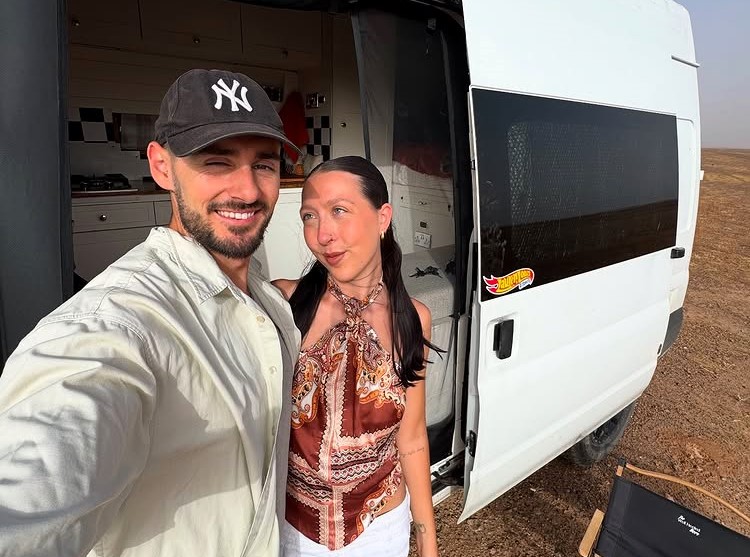 Lauren and Louis spent £16,000 converting a Ford Transit into a retro home-on-wheels. With no prior experience, they now live full-time on the road, embracing van life.