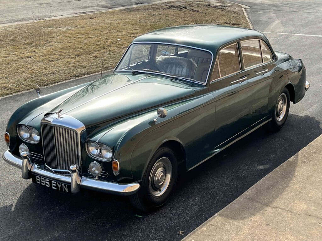 A rare 1963 Bentley once owned by Sir Egbert Cadbury is on sale for £66,198, featuring original leather, unique coachwork and a storied history with Bentley enthusiasts.