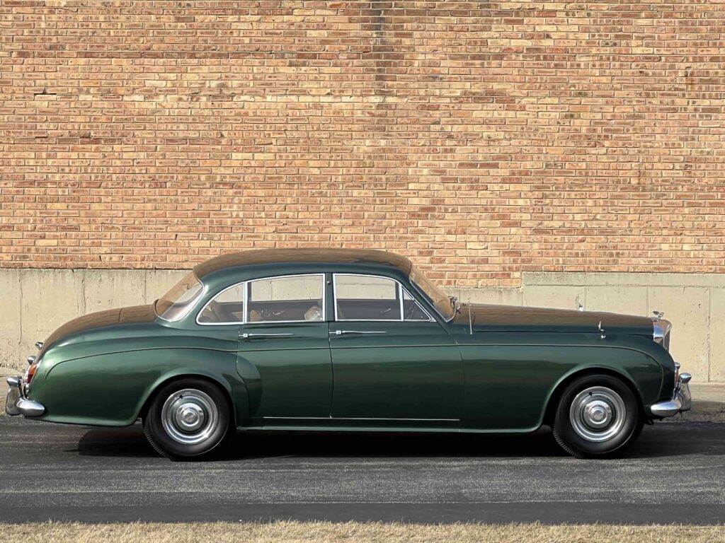 A rare 1963 Bentley once owned by Sir Egbert Cadbury is on sale for £66,198, featuring original leather, unique coachwork and a storied history with Bentley enthusiasts.