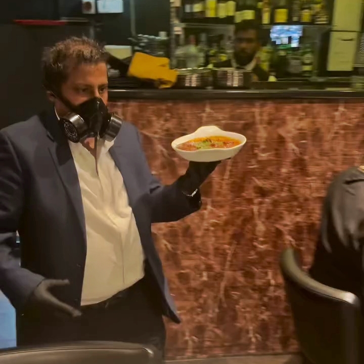 Man spoon-fed ice cream after collapsing from eating London’s hottest curry with 92 chillis - only 2 challengers have ever beaten the Bengal Village dish.