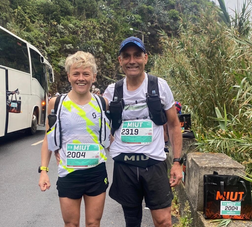 A British couple saw Mount Etna erupt from their plane just hours after racing up the volcano during a championship in Sicily, capturing a dramatic and rare sight.