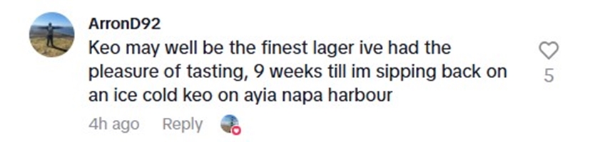 Social media comment on the post of Brit tourist raves over Cyprus beach bar with £2.50 pints, sea views and a friendly pig - calls Riccos in Paphos a must-see gem for visitors to the island.