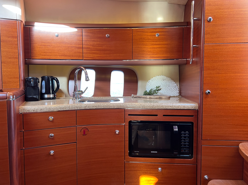 Adriana Lima’s restored Zeelander Z44 yacht with cherry wood interiors and rebuilt engines is now for sale, offering fans a rare chance to own a piece of model history.