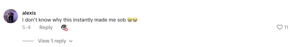 Social media comment on the post of A dad’s emotional reaction to his baby saying “Dada” for the first time has gone viral, melting hearts across the internet with over 20.5m views and countless teary responses.