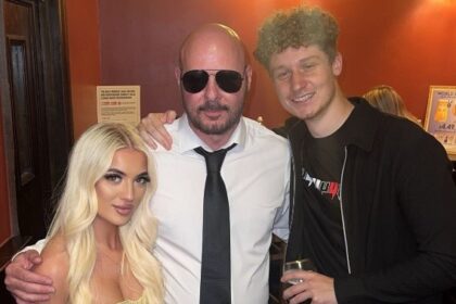 Dozens of fans dressed as Pitbull in bald caps and suits took over a Manchester Wetherspoons before his concert, leaving visitors in stitches over the hilarious Mr Worldwide takeover.