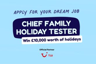 Dream job alert for UK families - test TUI holidays across Europe with £10,000 in free trips. Just have a child under 12 and a love for fun, food, and feedback.