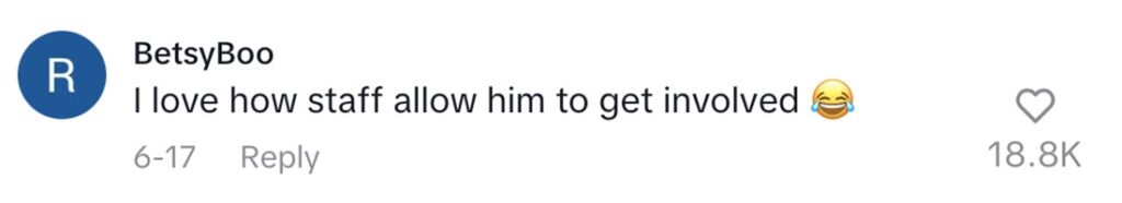 Social media comment on the post of Groom-to-be pranked as cabin crew on flight to stag do - dons uniform, helps with safety demo and rubbish collection as passengers and Ryanair staff enjoy the laughs.