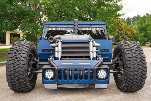 Tuned Humvee Hot rod 1987 Humvee with hardly any miles on clock goes on sale for £ ...