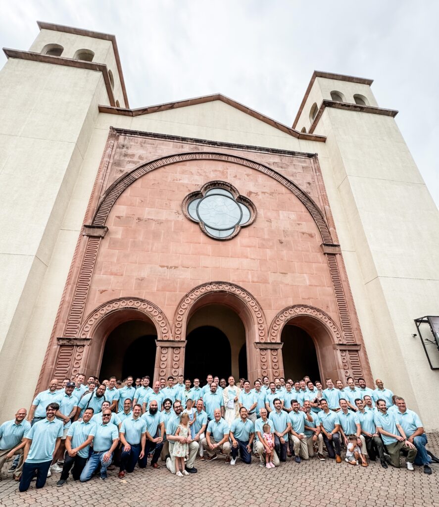 Over 200 dads wore the same blue polo to church after their wives pulled off a hilarious Father's Day prank, delighting millions online with their wholesome reactions.