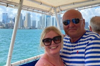 Sheree Evans and Simon Kelly, both 60, ditch routine for a £32k six-month backpacking adventure across the globe, proving it's never too late to embrace wanderlust.