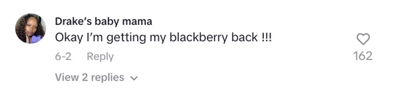 Social media comment on the post of Gen Z influencer swaps iPhone for a Blackberry Bold to escape phone addiction - her viral TikTok sparks a wave of nostalgia and a push for simpler digital lives.