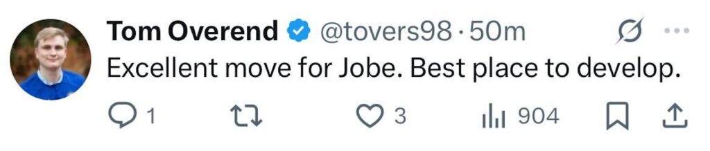 Social media comment on the post of Jobe Bellingham is June’s face on Sunderland’s 2025 calendar, but fans are stunned as the rising star is linked to a £25m move to Borussia Dortmund this transfer window.