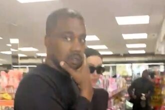 Kanye West and wife Bianca Censori were spotted shopping in a Magaluf tourist store, surprising locals as they browsed crisps and cheeky gifts during a six-week island stay.