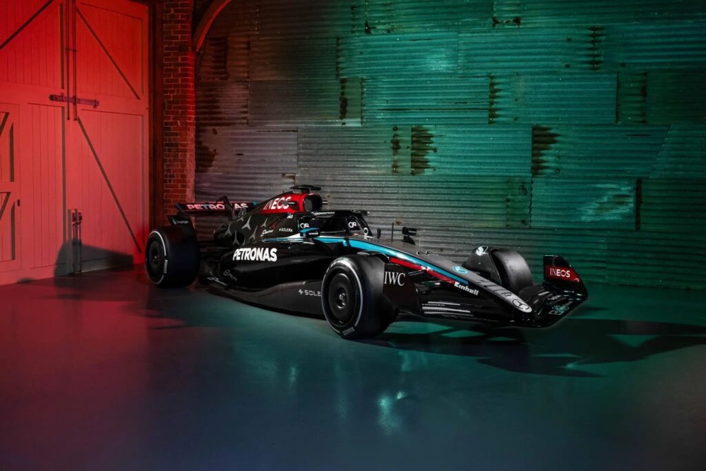 A life-sized replica of Lewis Hamilton’s 2024 F1 car is on sale for £20,000 in Dorset featuring carbon-fibre details, racing slicks and a full cockpit display.
