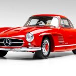 Owned by former Northern Ireland PM Lord Terence O’Neill, this rare 1955 Mercedes-Benz 300SL Gullwing with just 3,000 miles is up for auction in stunning condition.