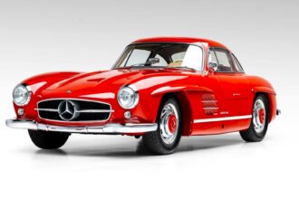 Owned by former Northern Ireland PM Lord Terence O’Neill, this rare 1955 Mercedes-Benz 300SL Gullwing with just 3,000 miles is up for auction in stunning condition.