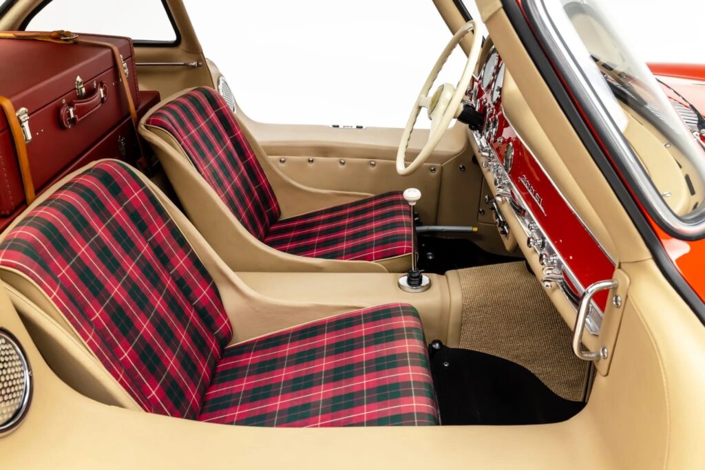 Owned by former Northern Ireland PM Lord Terence O’Neill, this rare 1955 Mercedes-Benz 300SL Gullwing with just 3,000 miles is up for auction in stunning condition.
