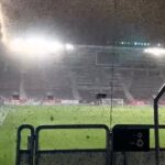 Millions of moths swarm Romanian stadiums during UEFA U-19 Championship - fans flee and players shocked as sudden insect invasion blamed on heat and rainfall.