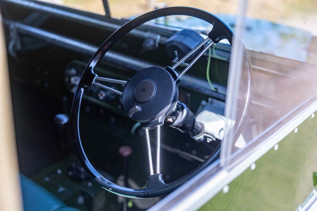 The oldest surviving military Land Rover from 1948, possibly used for bomb disposal, is now for sale at £75,000 after an award-winning restoration to original specs.